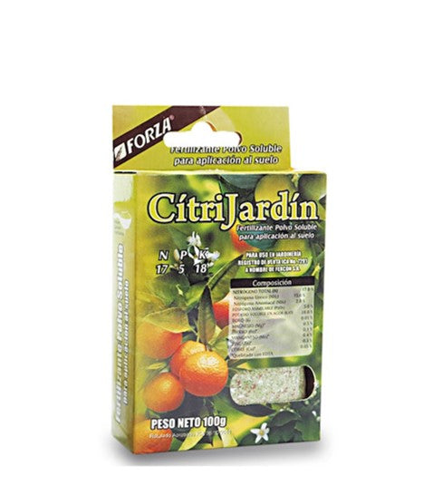Fertilizante en polvo para CitriJardín - Al Solar